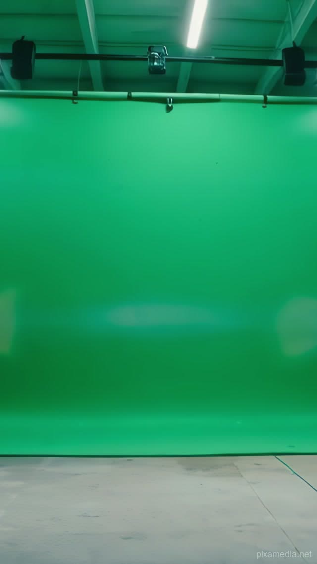 The Infinite Green Canvas - Green Screen AI stock